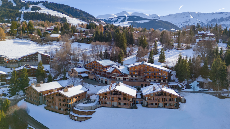 Megève sous la neige, Chalets de l'Observatoire