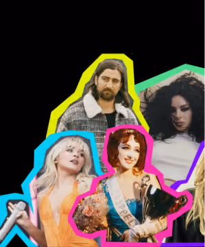 Sabrina Carpetner, Noah Kahan, Chappell Roan, and Charli XCX