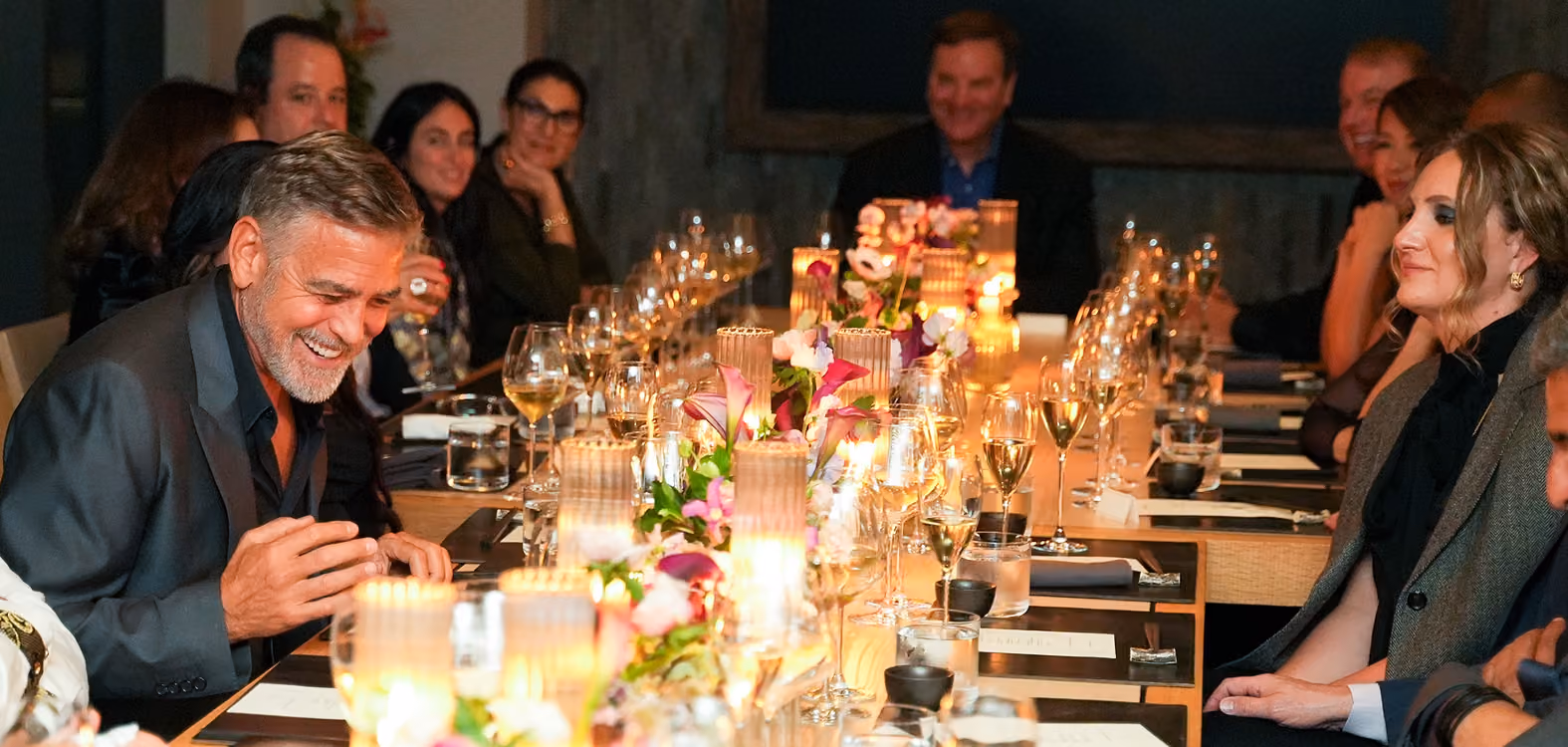 Charitybuzz - dinner with George Clooney prize.