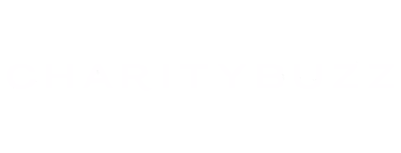 Charitybuzz logo in white