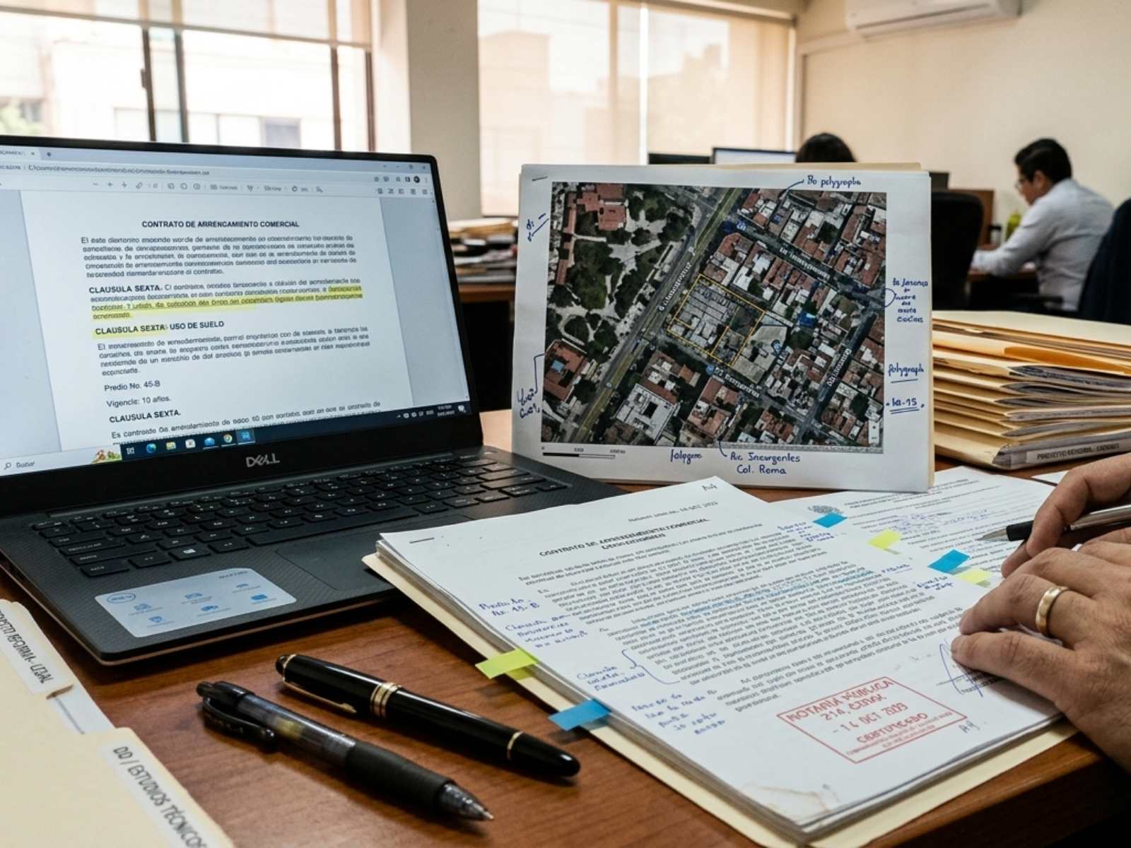 Recepción de documentos para gestión de permisos y licencias inmobiliarias