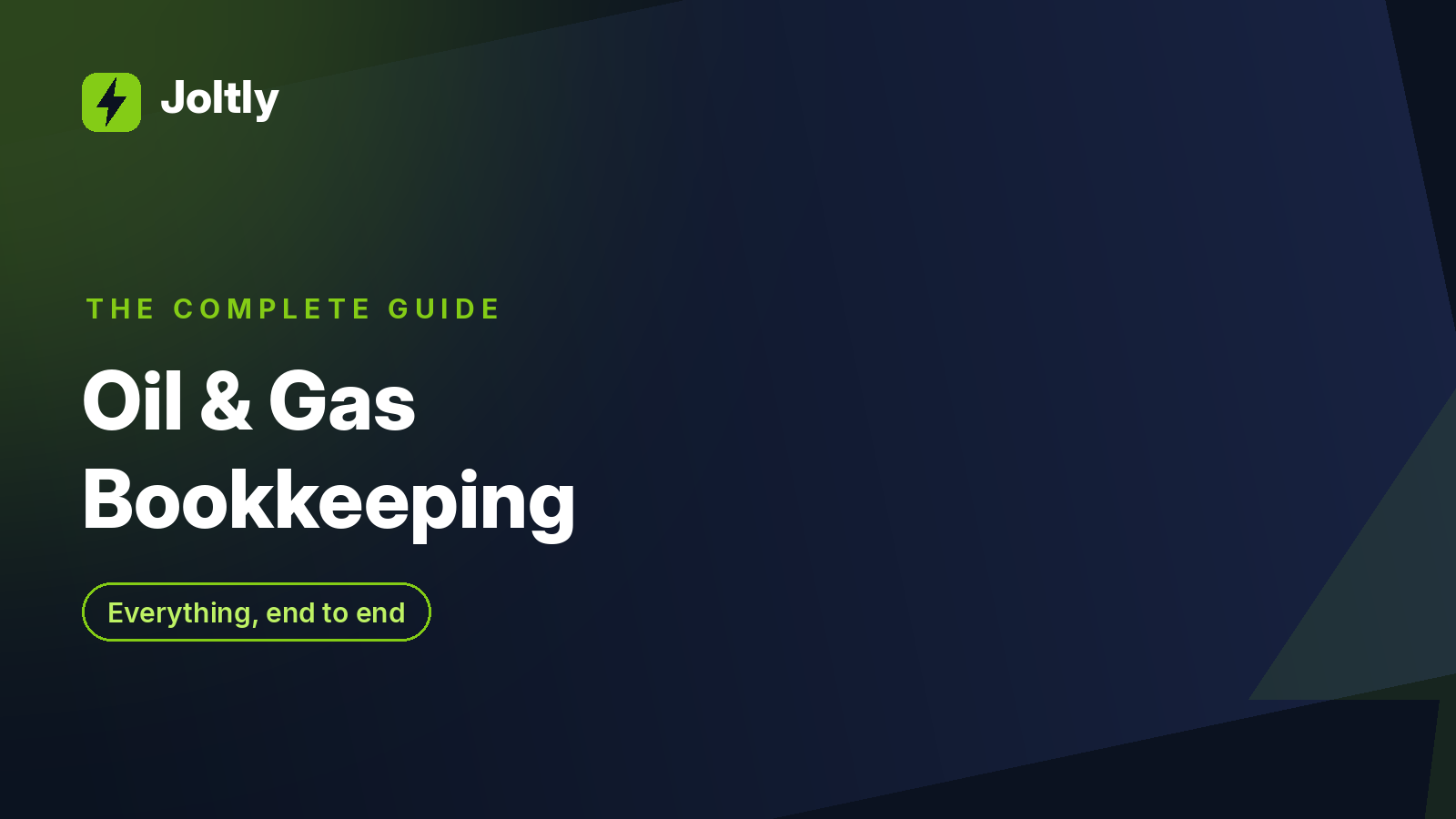 Oil and gas bookkeeping — the complete guide