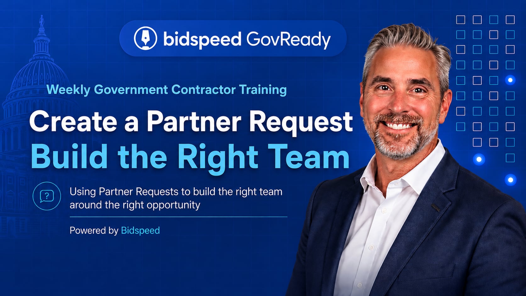 Create a Partner Request. Build the Right Team.
