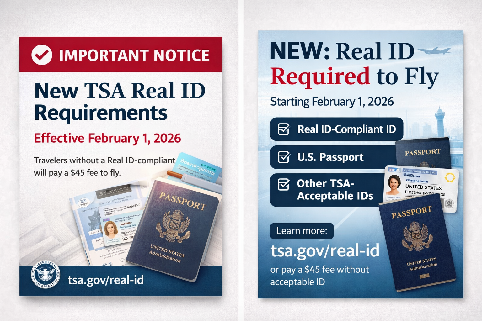 TSA Real ID Rule Effective February 1, 2026