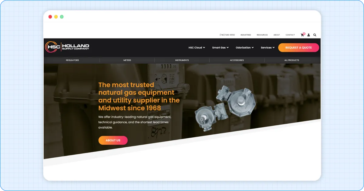 Holland Supply Company - Industrial Gas & Utility Equipment