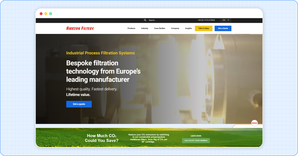 Amazon Filters - Industrial Filtration Systems
