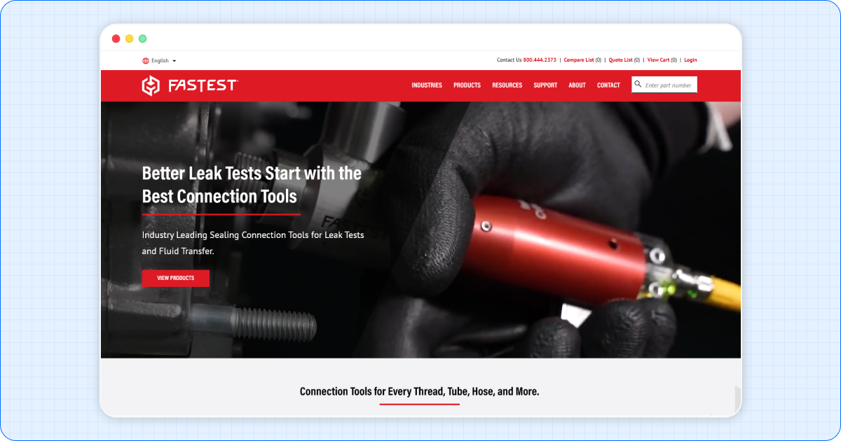 FasTest Connectors - Engineered Sealing Solutions