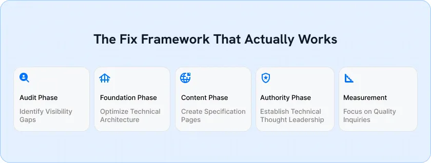 The Fix Framework That Actually Works