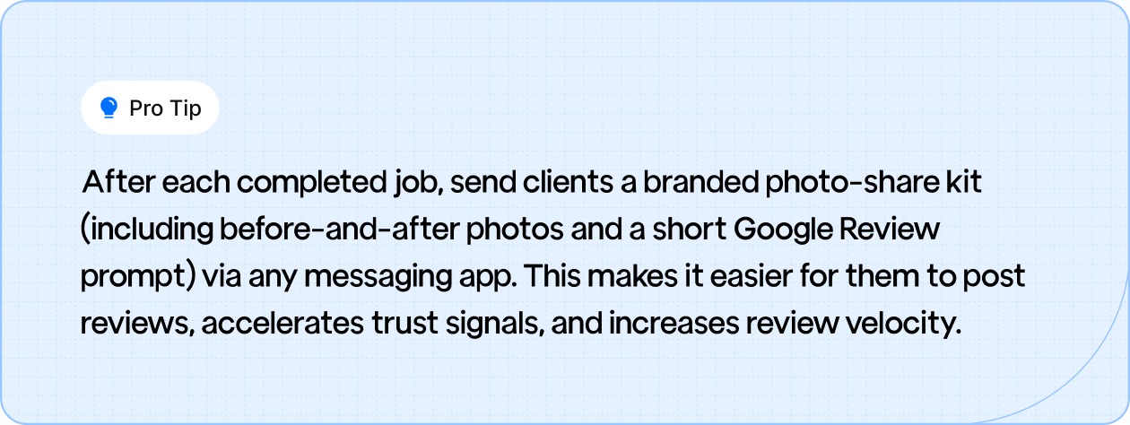Boost Trust Trough Google reviews.