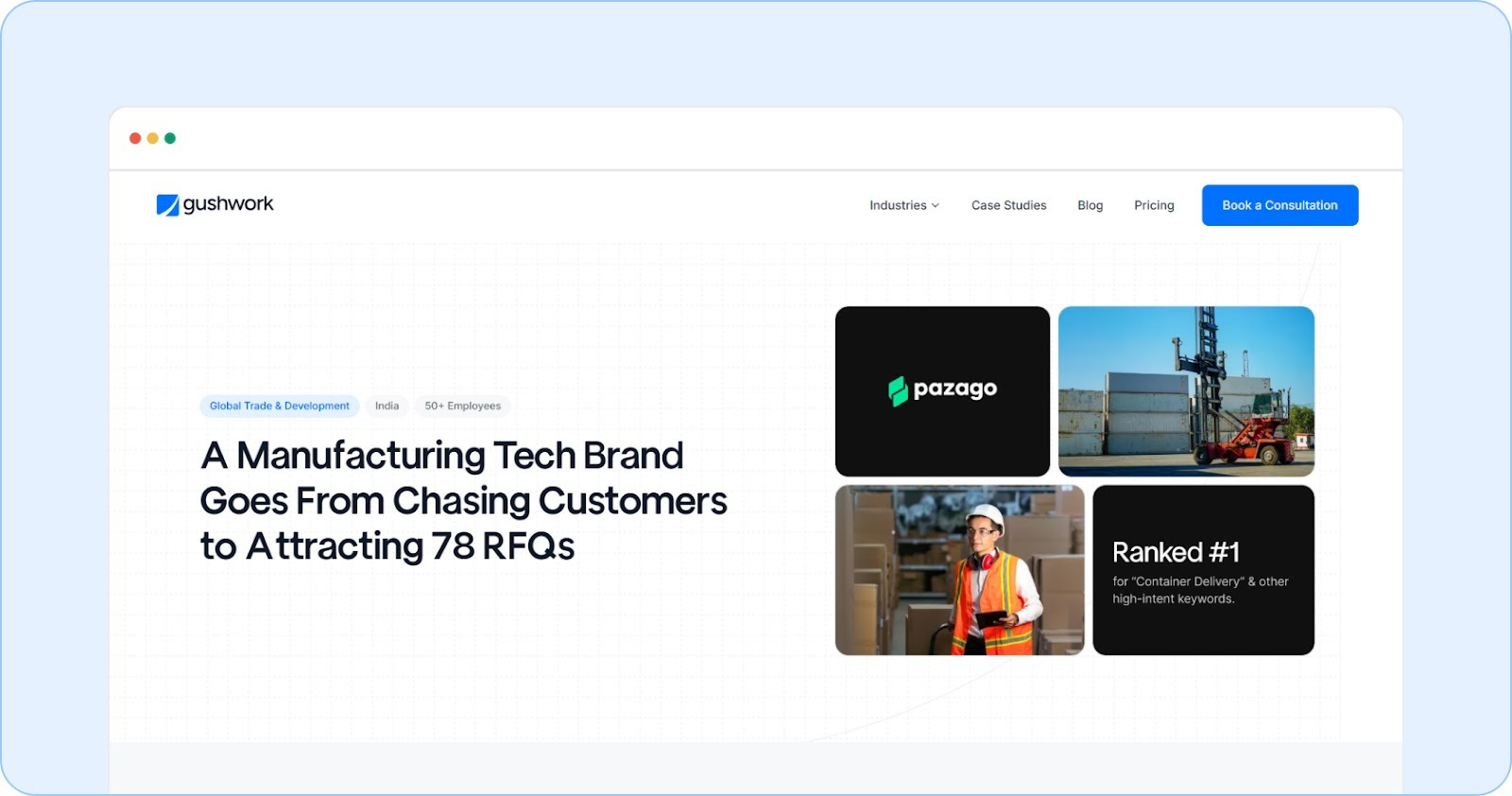 Here’s How A Manufacturing Tech Brand Got 78 RFQs with SEO in 12 Months