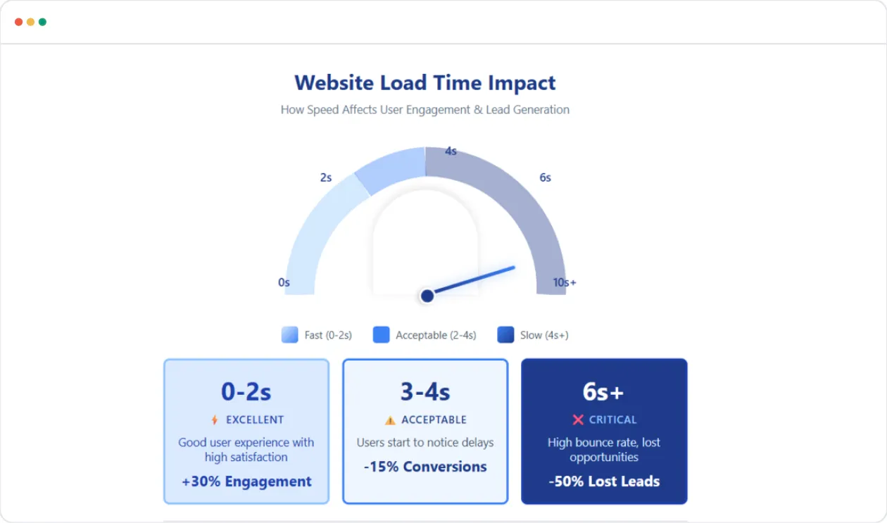 Website Load Time Impact