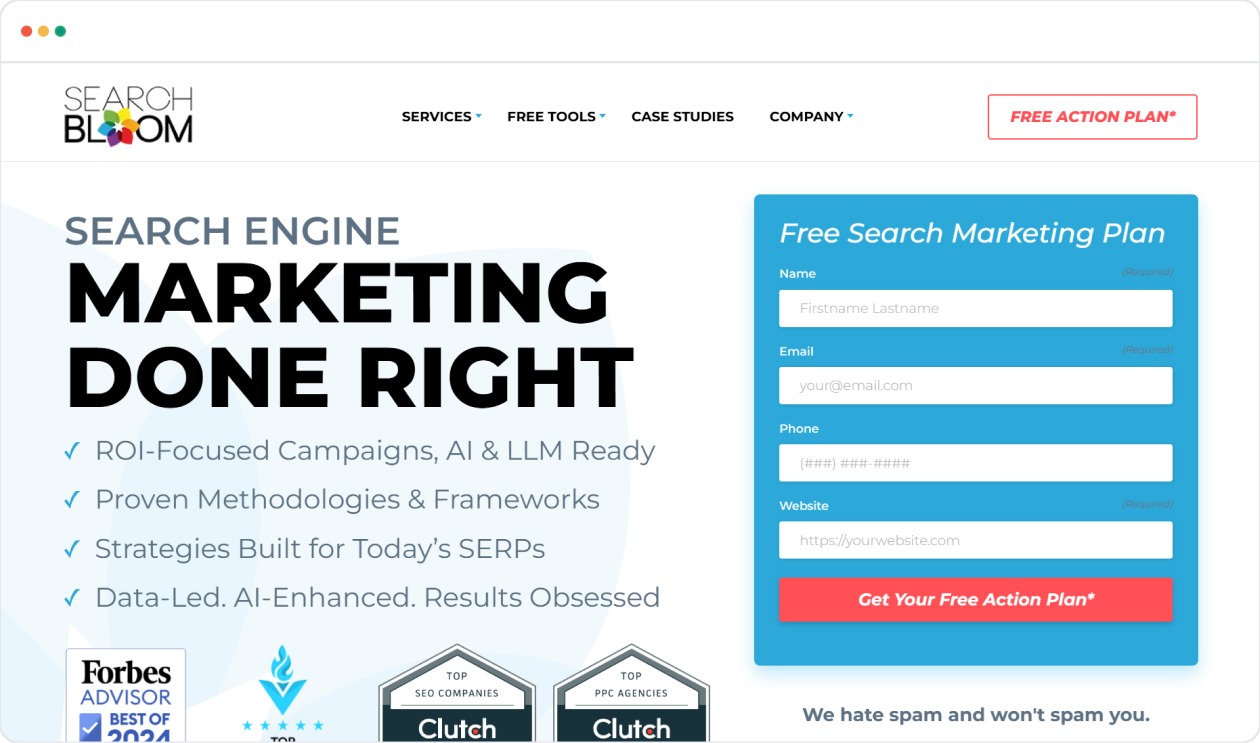 Searchbloom for manufacturing