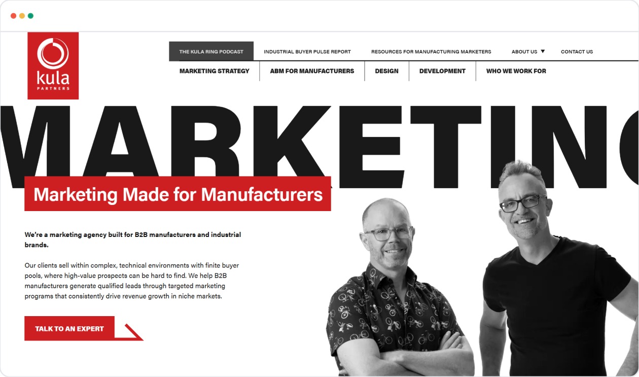 Kula Partners for manufacturing