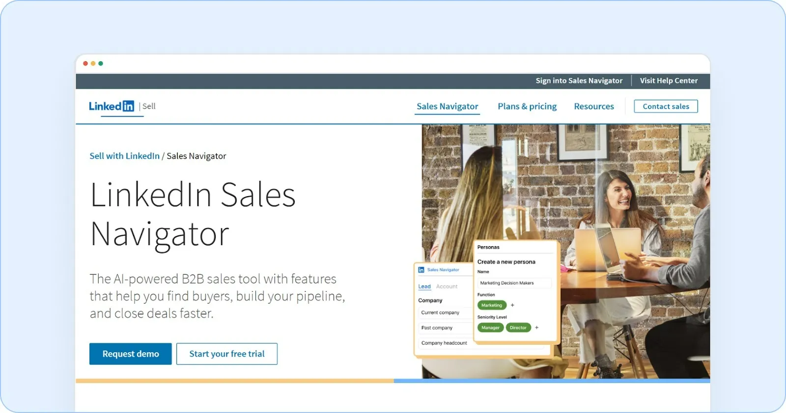 LinkedIn Sales Navigator