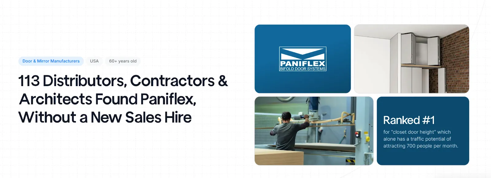 How a Closet-Door Maker Went from 0 to 113 Qualified Leads in 6 Months