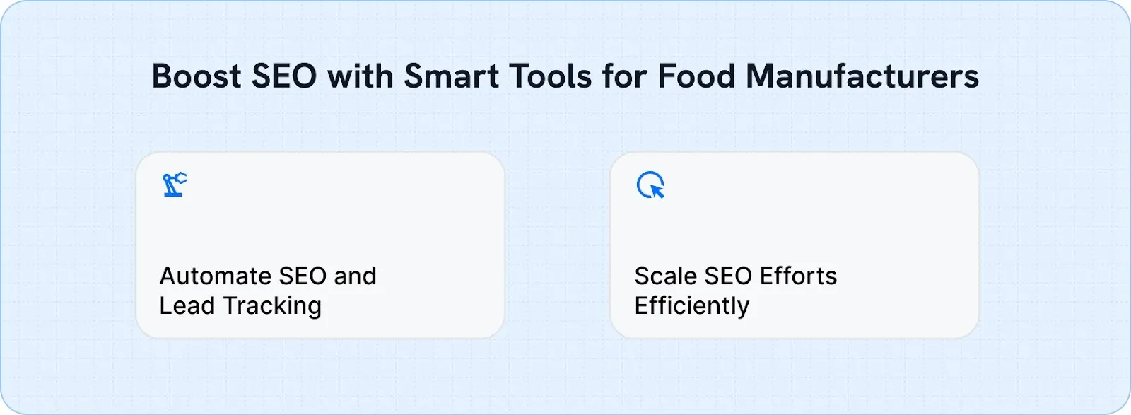 Boost SEO with Smart Tools for Food Manufacturers