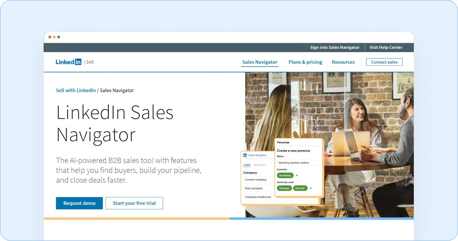 LinkedIn Sales Navigator