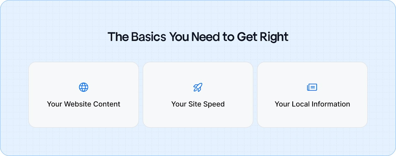 The SEO Basics You Need to Get Right