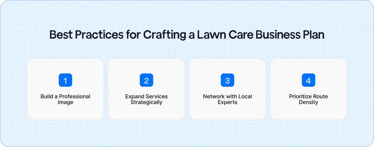 Best Practices for Crafting a Lawn Care Business Plan