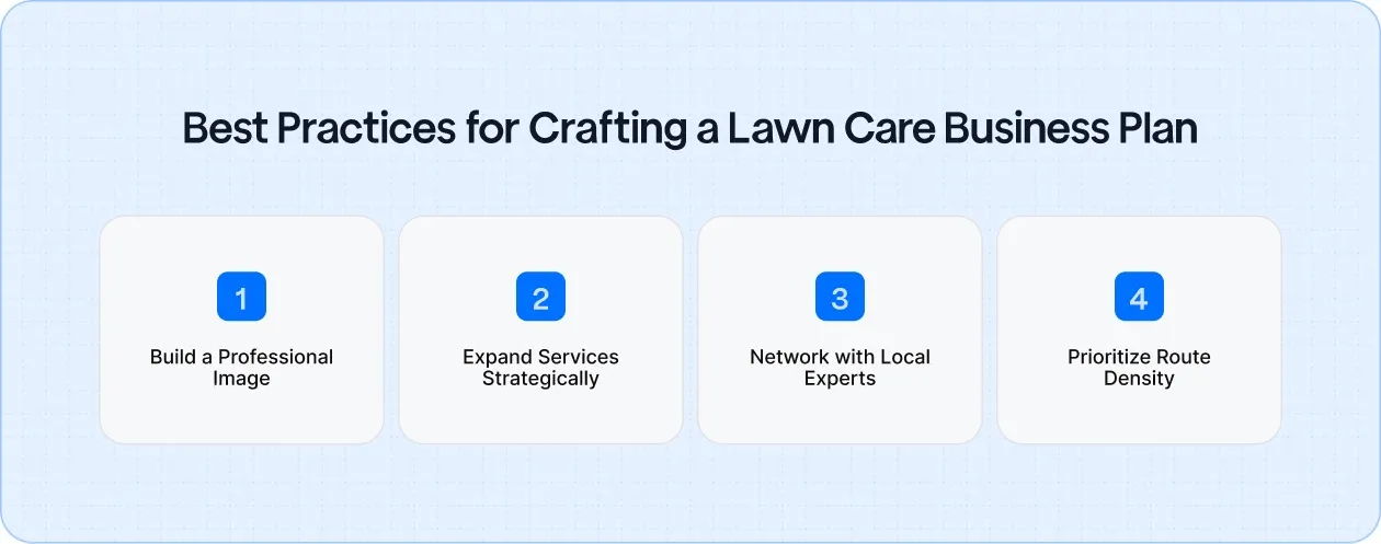 Best Practices for Crafting a Lawn Care Business Plan