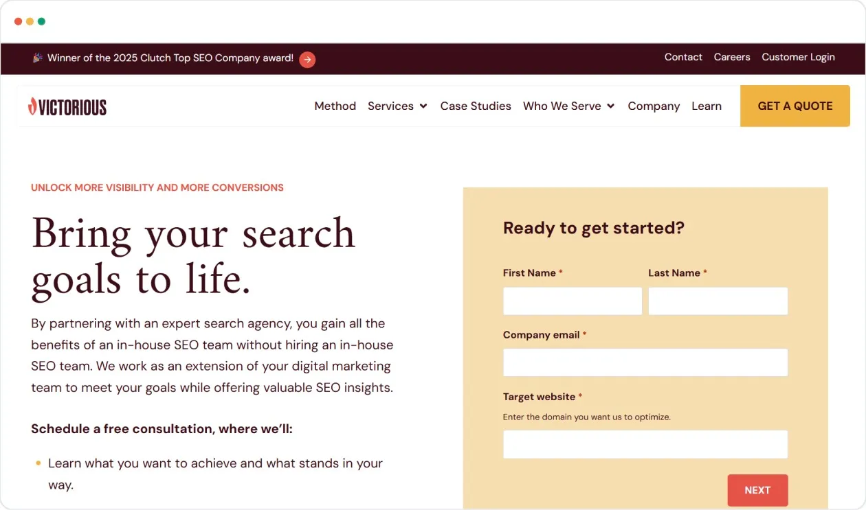 Victorious SEO