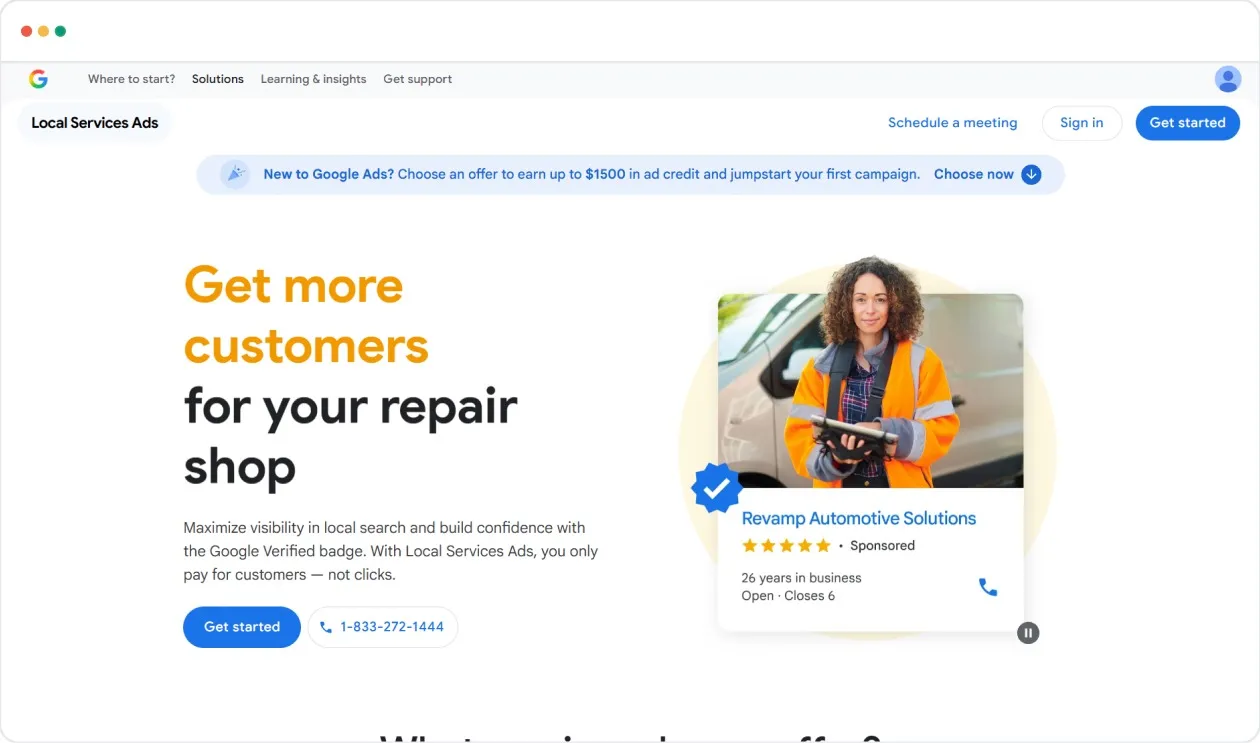 Google Local Services Ads (LSA)