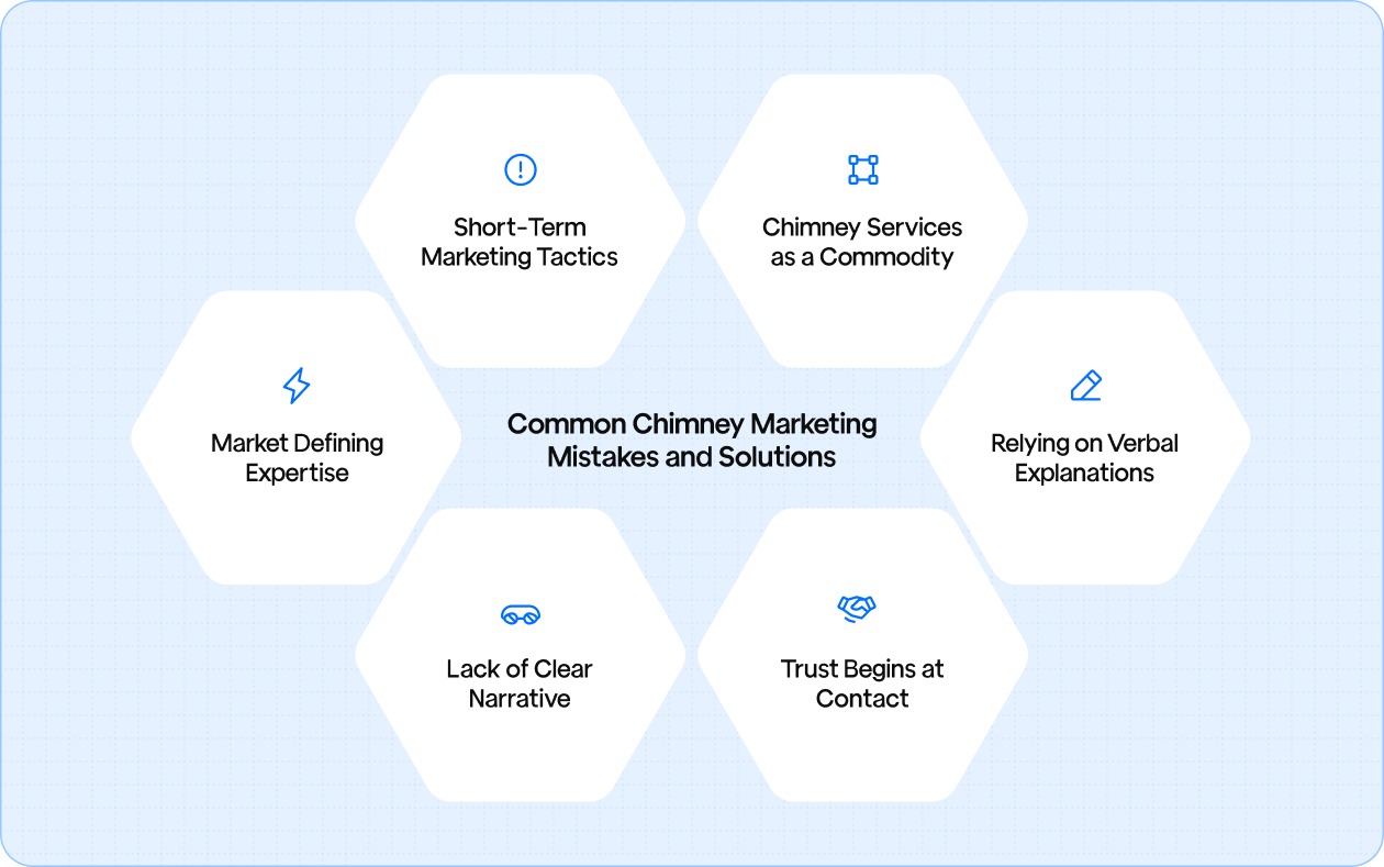 Traditional Mistakes Chimney Businesses Make Where Marketing Helps