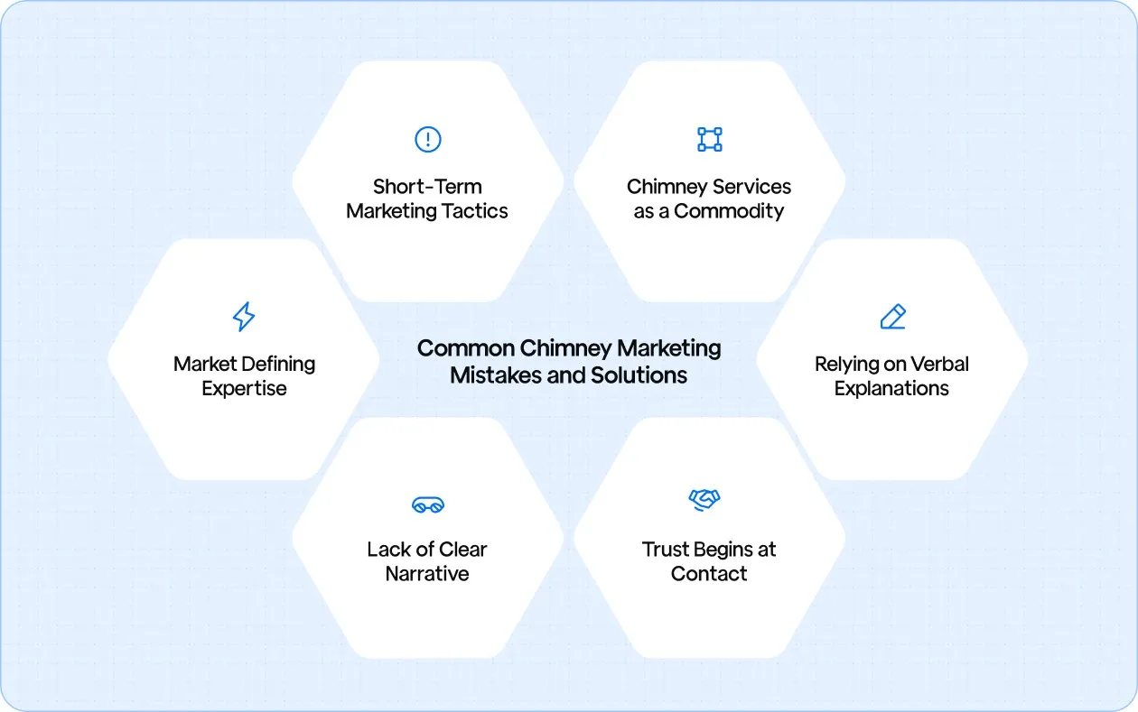 Traditional Mistakes Chimney Businesses Make Where Marketing Helps