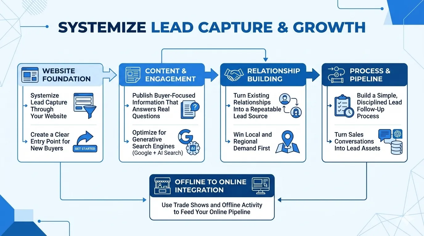 lead generation for manufacturing businesses