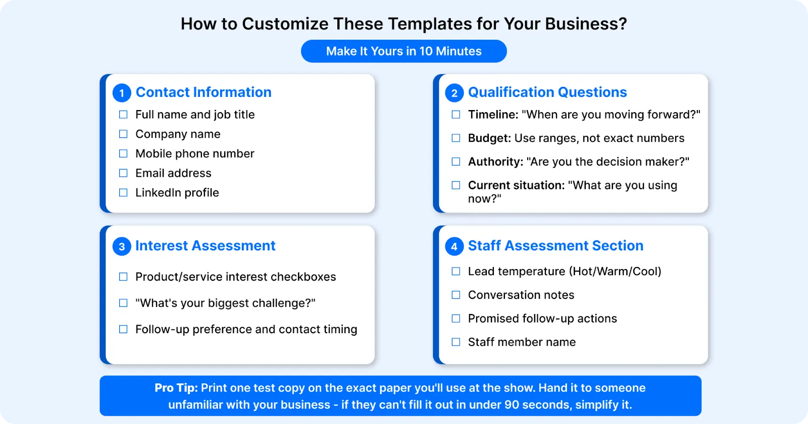 How to Customize Such Templates for Your Business