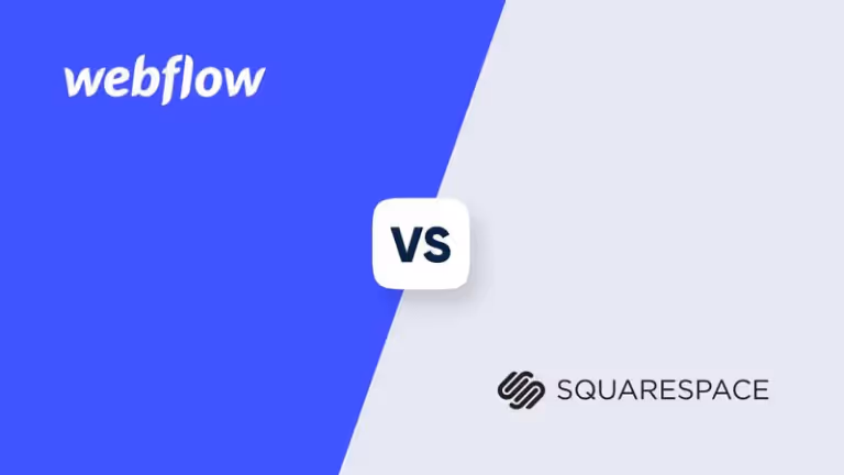Webflow vs Squarespace: Which Website Builder is Right for You?