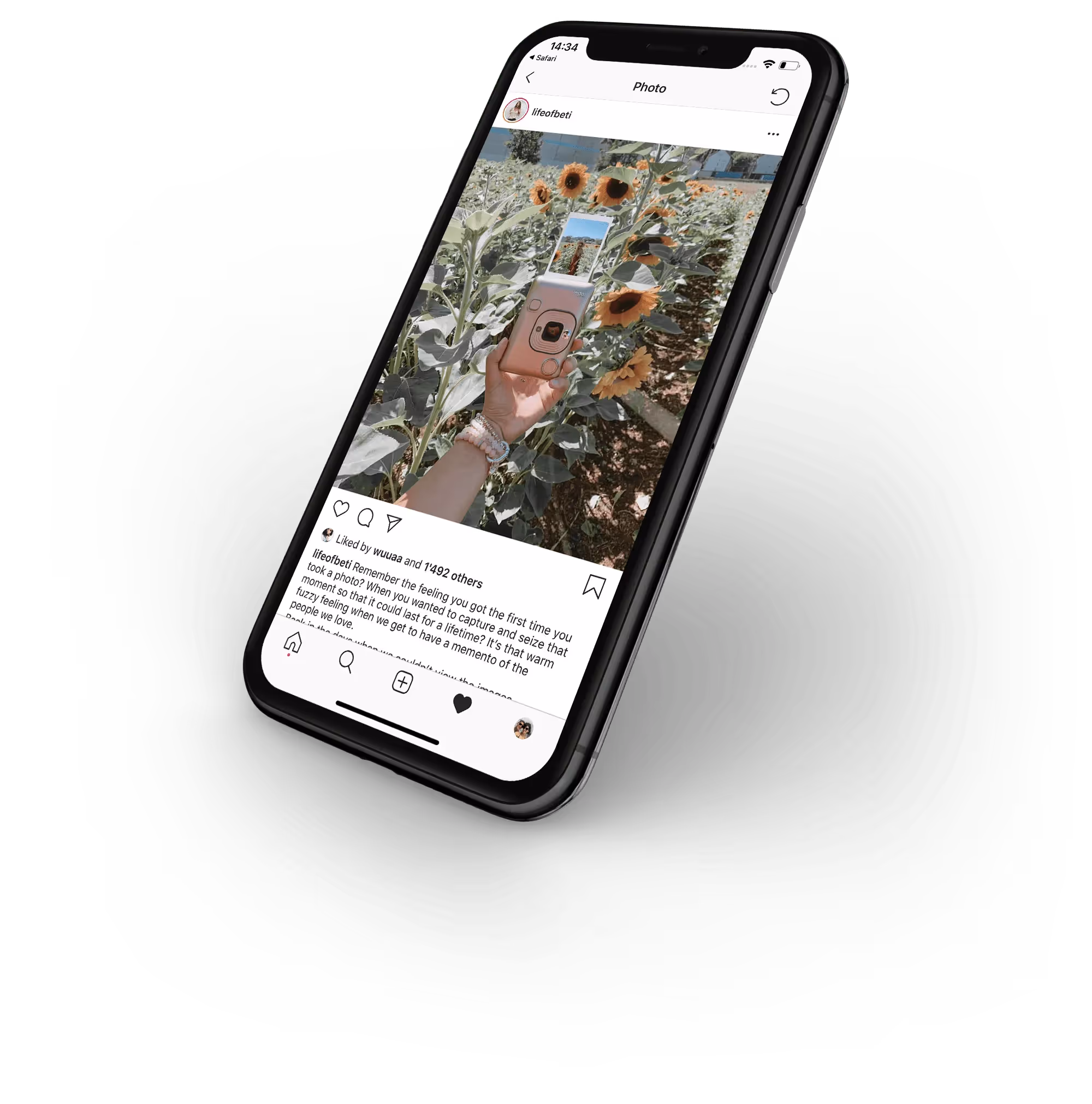 Social Media Influencer Kampagne, iphone Mockup – Social Media Agentur 08