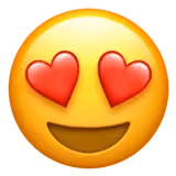 Social media Emoji Herzaugen  – Social Media Agentur