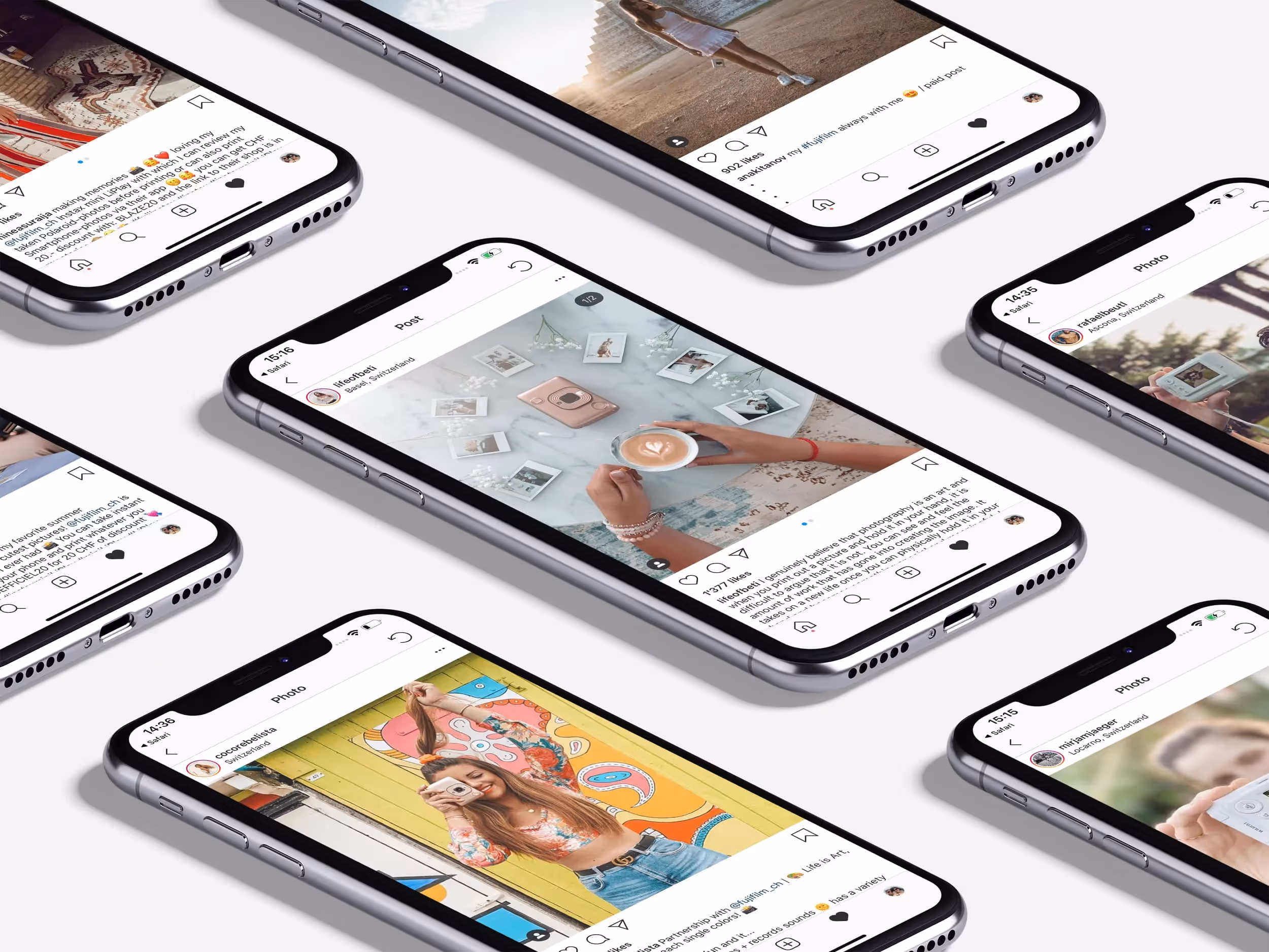 Social Media Influencer Kampagne, iphone Mockup – Social Media Agentur 02