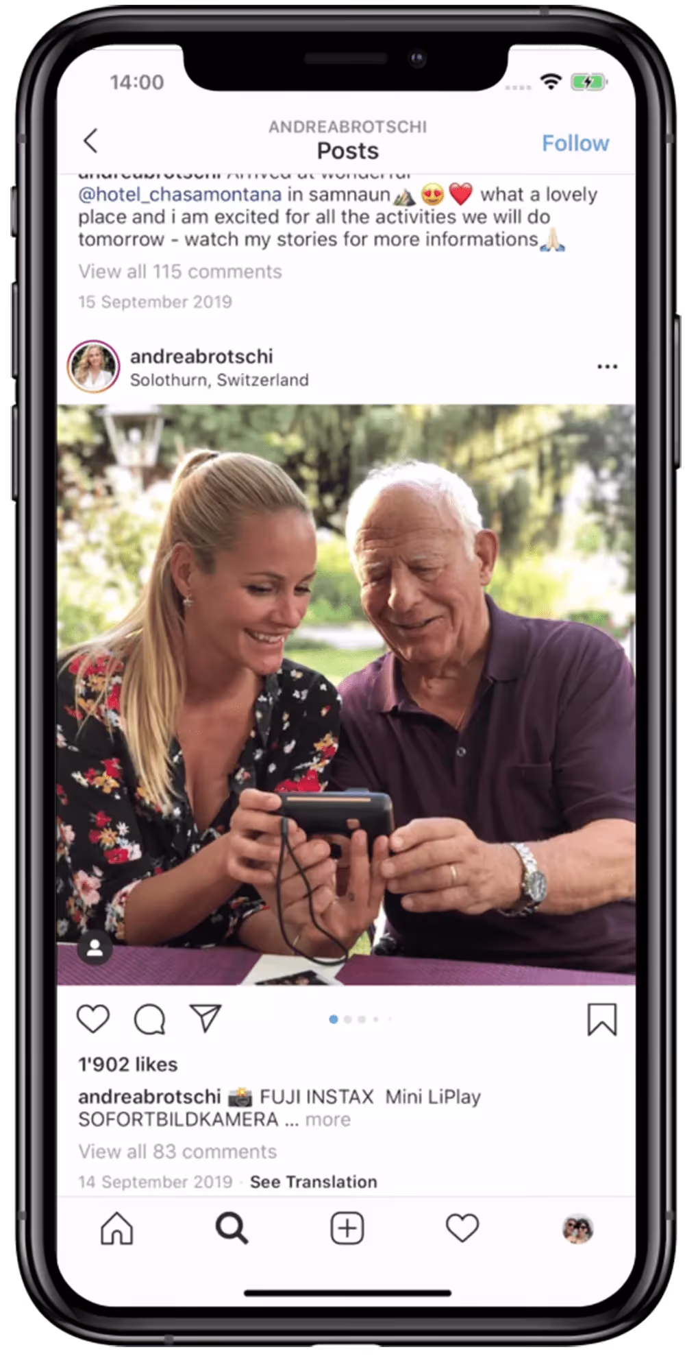 Social Media Influencer Kampagne, iphone Mockup – Social Media Agentur