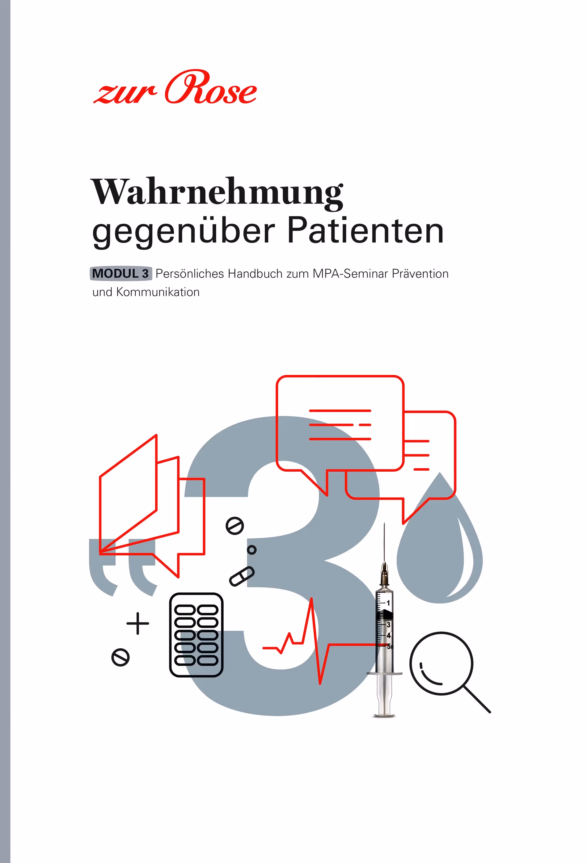 Zur Rose Handbuch in weiss – Kreativagentur Zürich