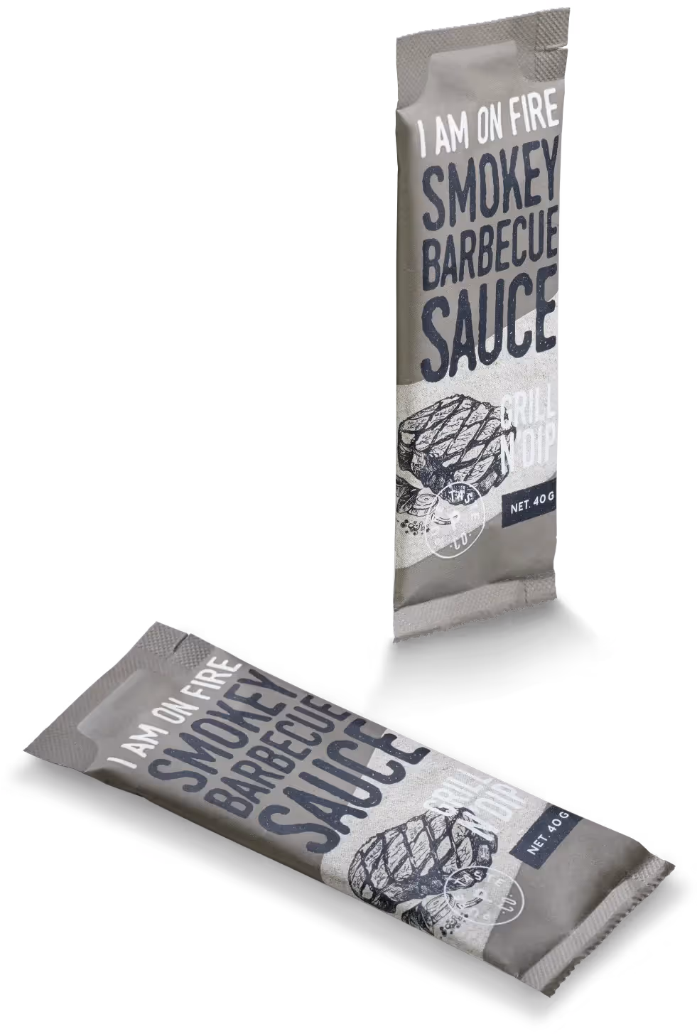 Zwei Grilll Sauce Barbecue Packaging – Branding Agentur