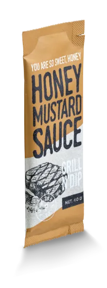 Grilll Sauce Honey Mustard Packaging – Branding Agentur