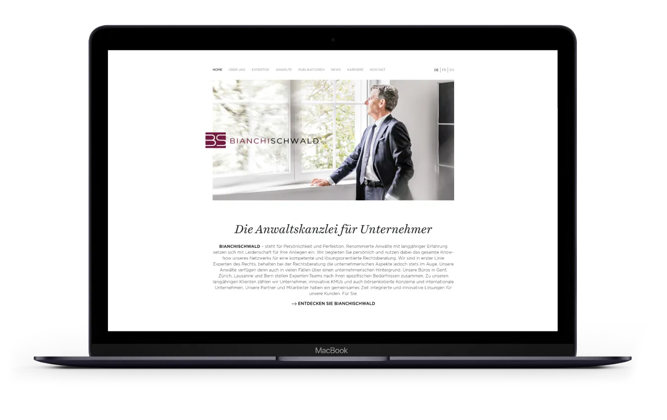 bs-laptop – Werbeagentur Zürich