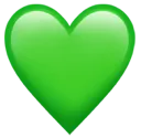 Icon grünes Herz Emoji – Werbeagentur Zürich