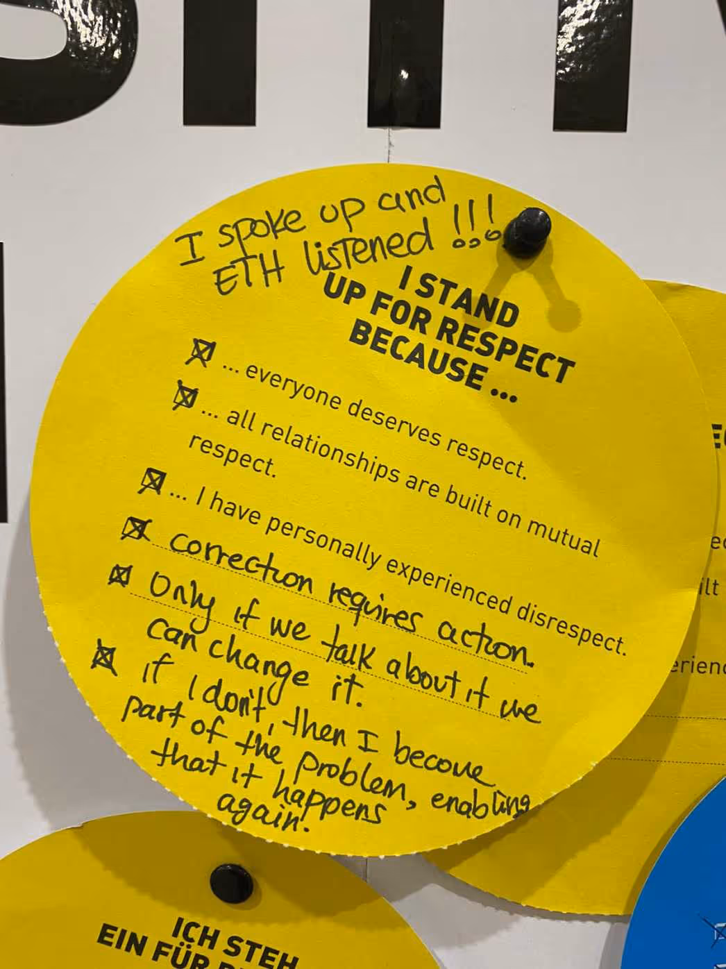 ETH PostIT gelb – Kreativagentur Zürich
