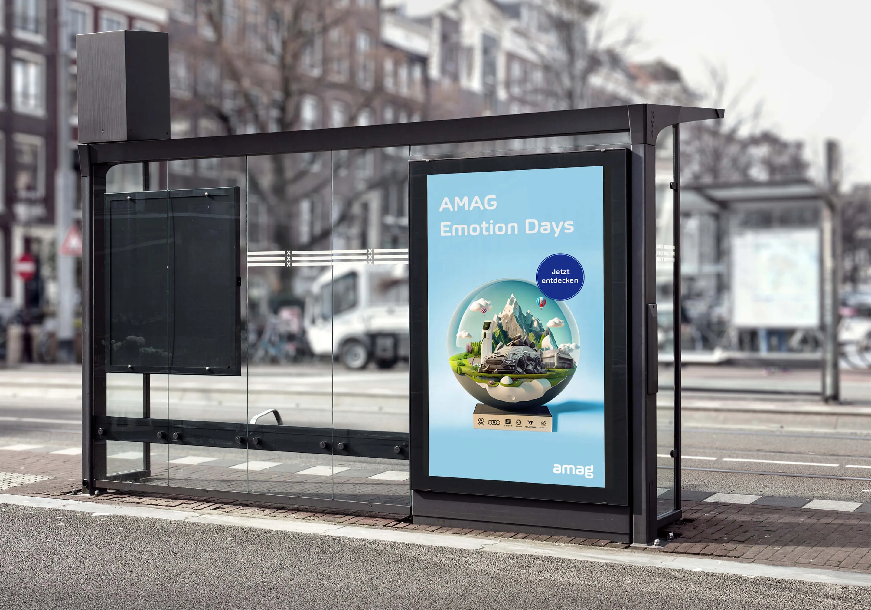AMAG Emotiondays KI DOOH – Werbeagentur Zürich