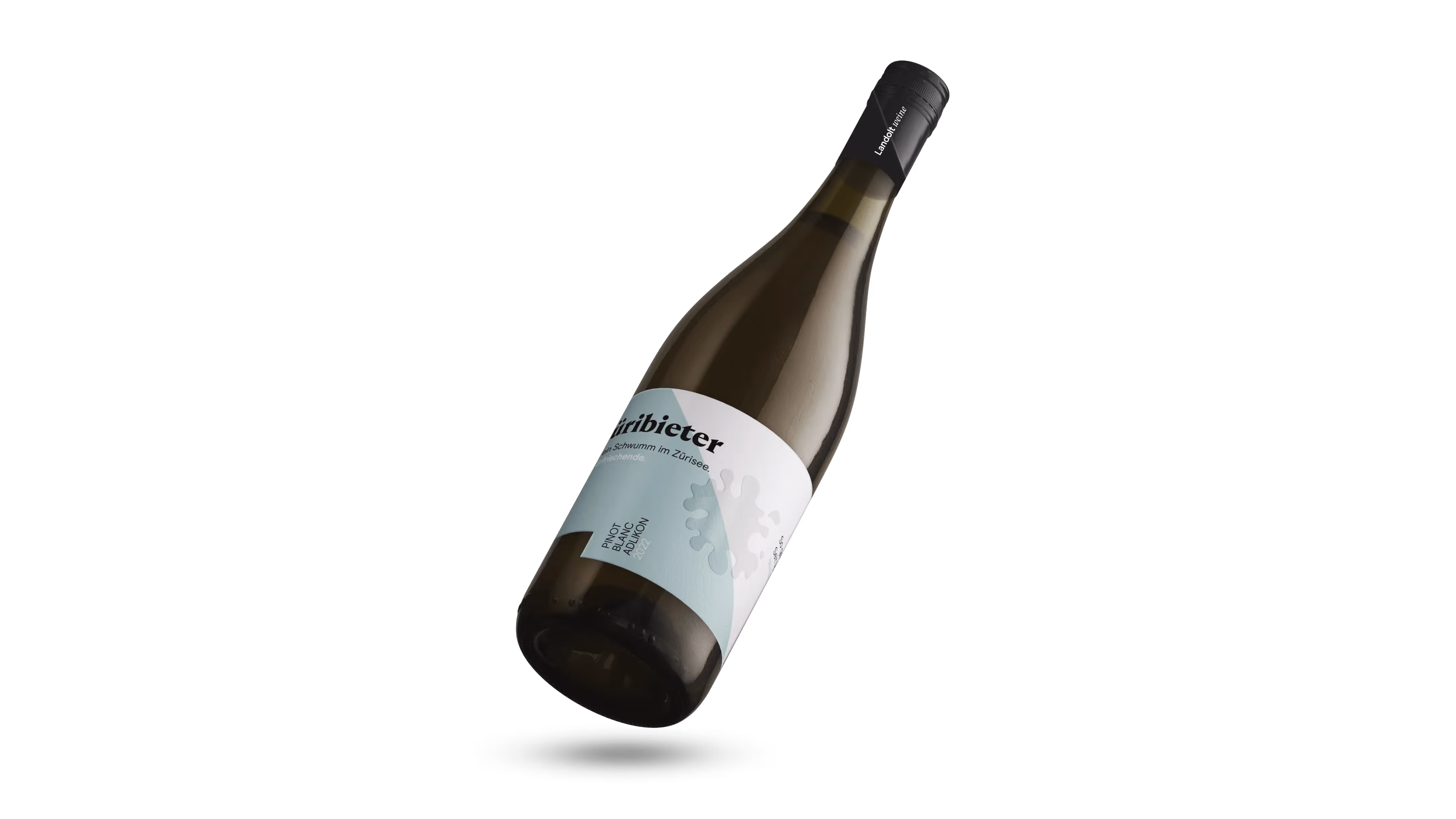 Weinflasche von Landolt mit Packaging design von rosarot – Branding Agentur 05