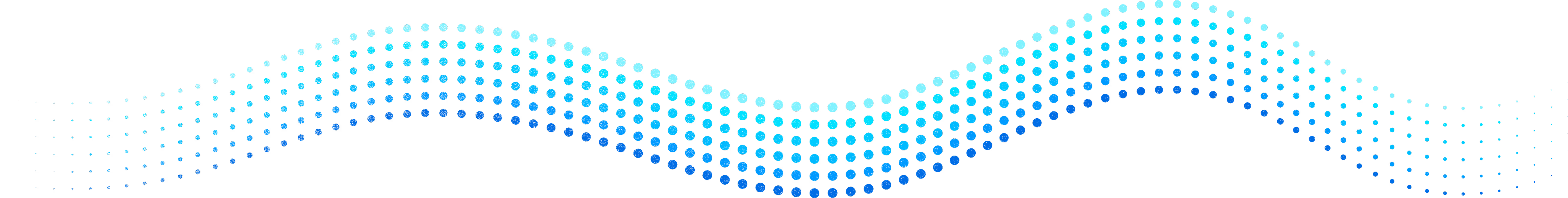 gepunktete Welle in blau Focuswater – Branding Agentur