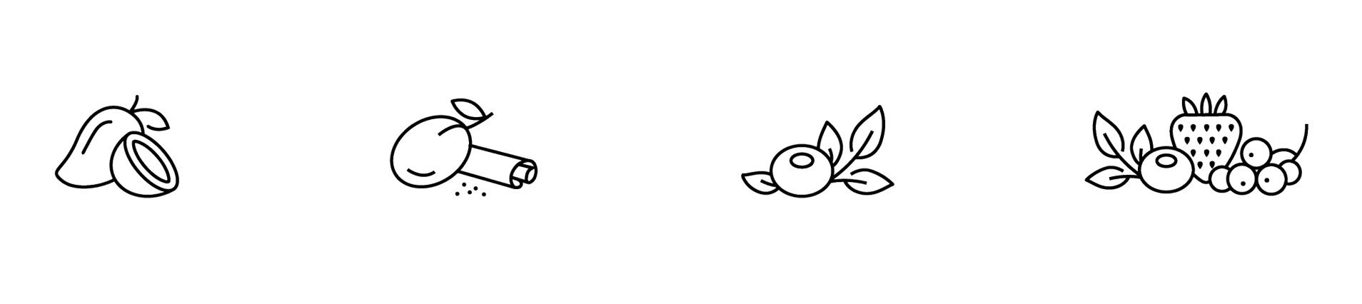 Illustration Essen schwarz, Migrolino – Branding Agentur