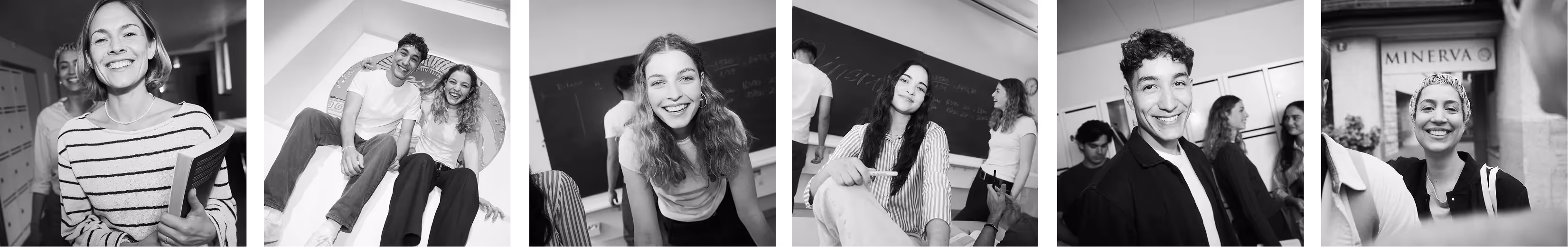 Minerva 6 Bilder mit Schüler und Dozenten – Werbeagentur Zürich 02