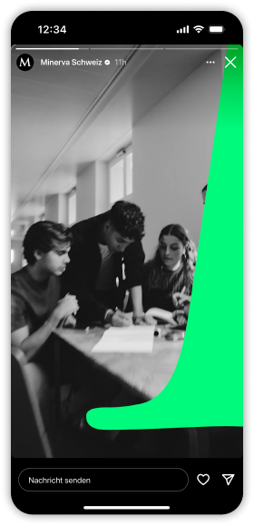 Minerva Instagram Screen