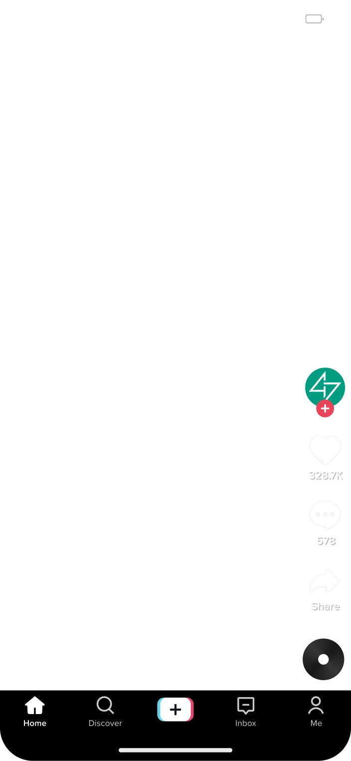 Beispiel Mockup eines TikTok Kampagnen-Videos von der Agentur rosarot