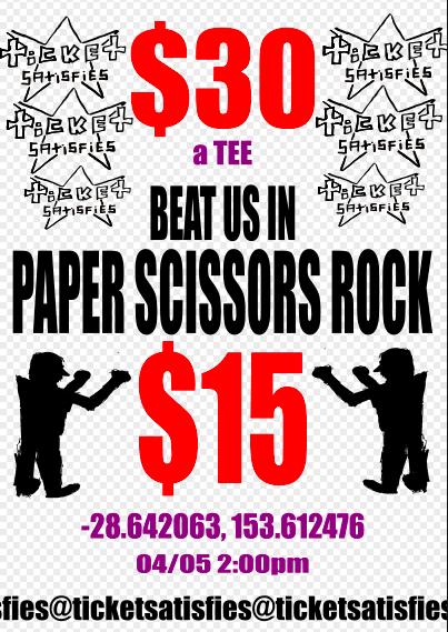 A flyer for a concert with a picture of two people dancing.