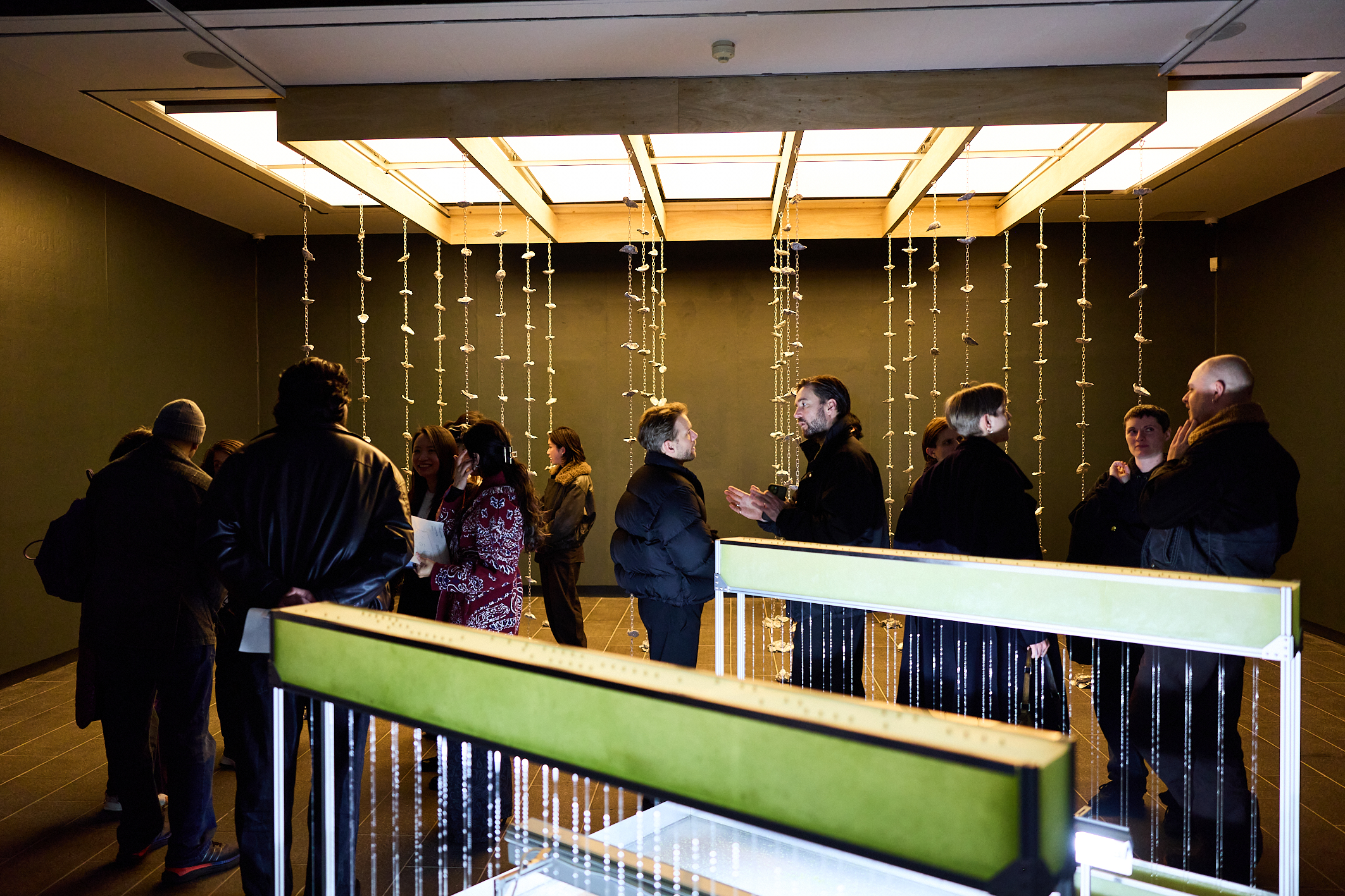 'Thresholds of Becoming' exhibition preview. Photograph by David Lindsay.